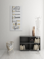 Canvas Aries Wall Art (White Background)