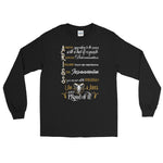 Royal Boundless Zodiac Aries Sign Long Sleeve Shirt