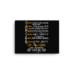 Cancer Zodiac Sign Black Canvas Wall Art